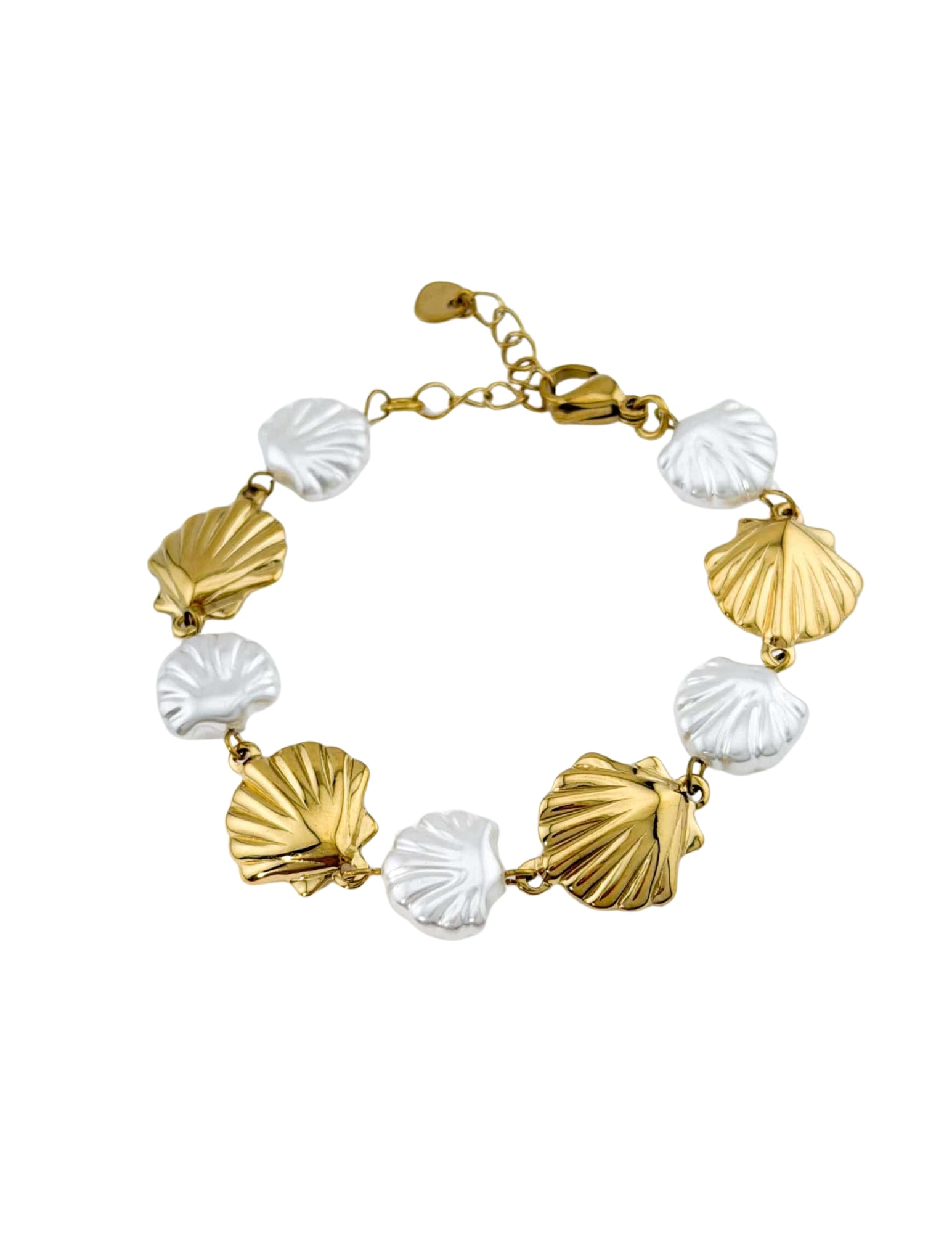 Golden Coast Shell Bracelet