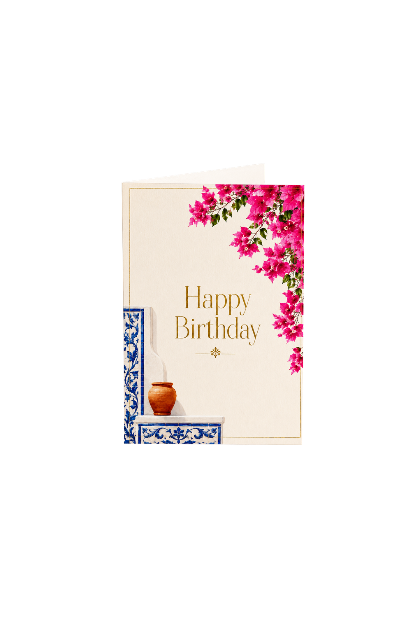 A Mediterranean birthday in full bloom