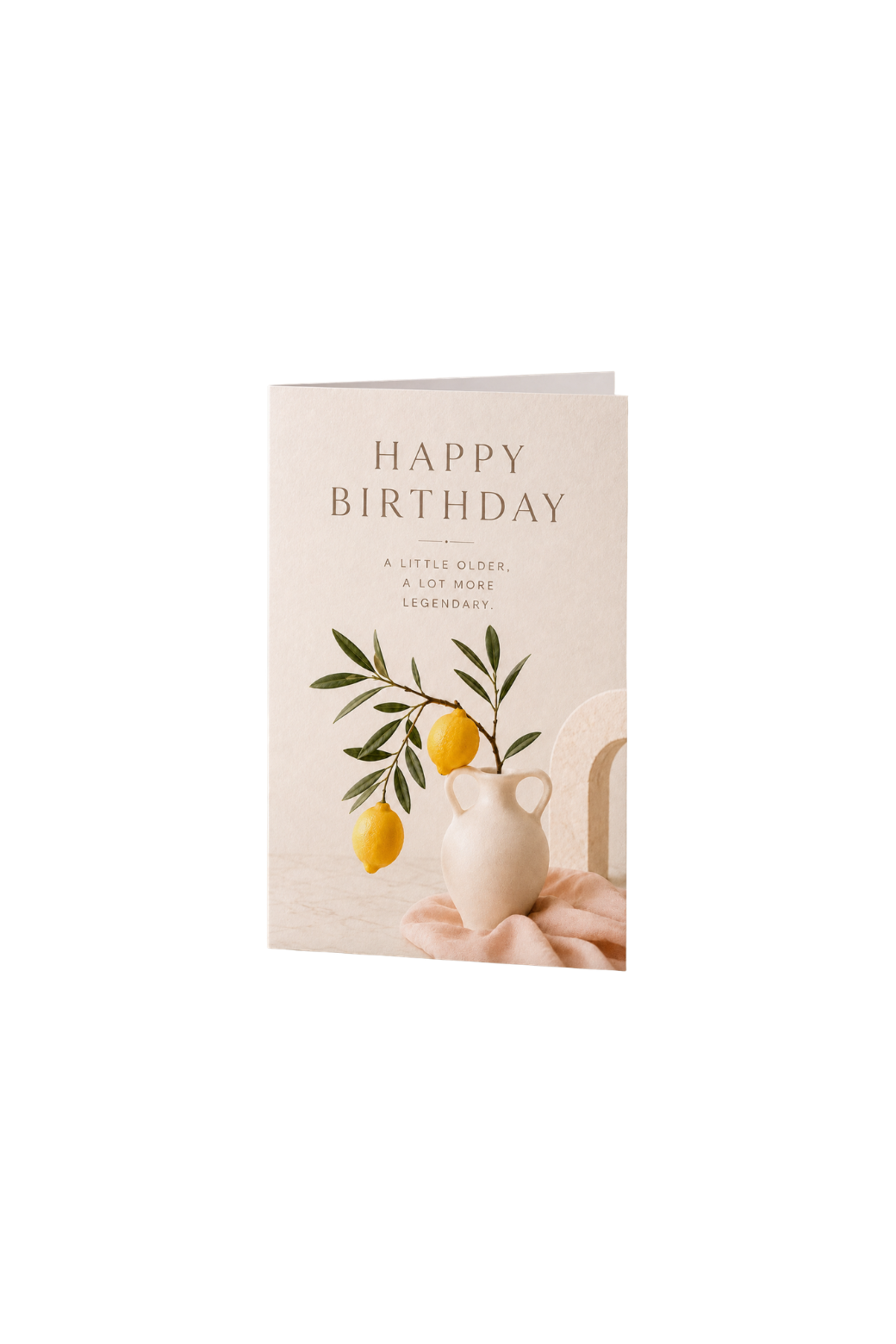 A Little Older, A Lot More Legendary Birthday Card
